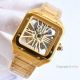 Highest Quality Santos de Cartier Skeleton Face Yellow Gold 40mm Quartz Movement (2)_th.jpg